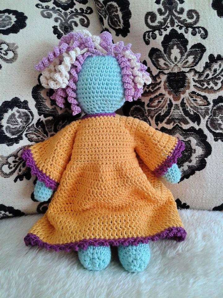 Faceless Doll Crochet Pattern