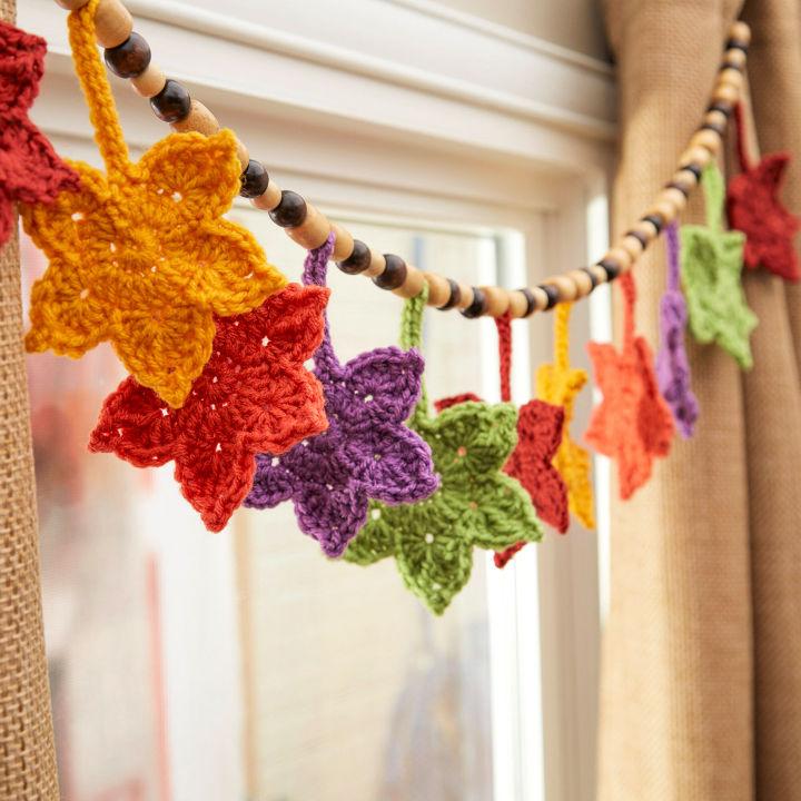 Fall Leaf Crochet Pattern