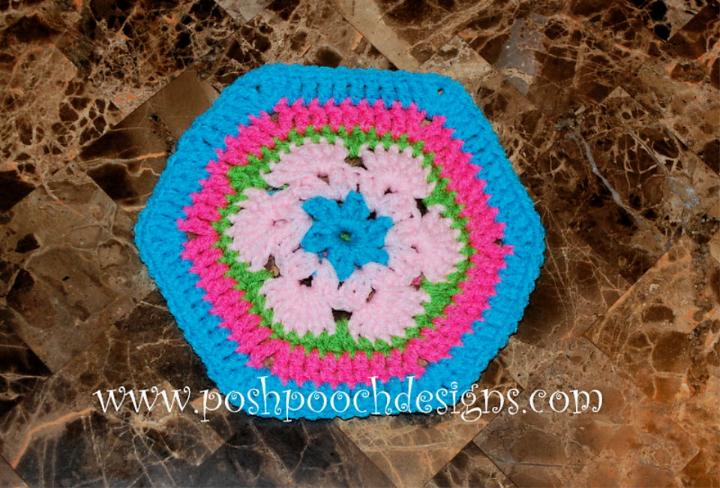 Free African Flower Crochet Pattern