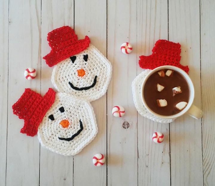 Free Snowman Crochet Pattern