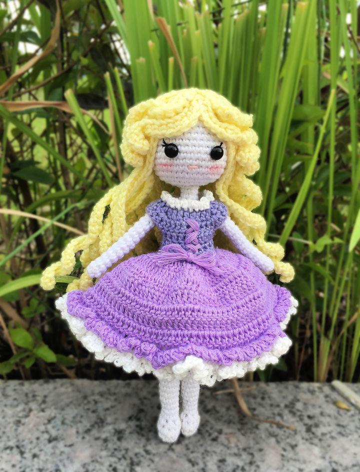 How to Crochet a Doll Rapunzel