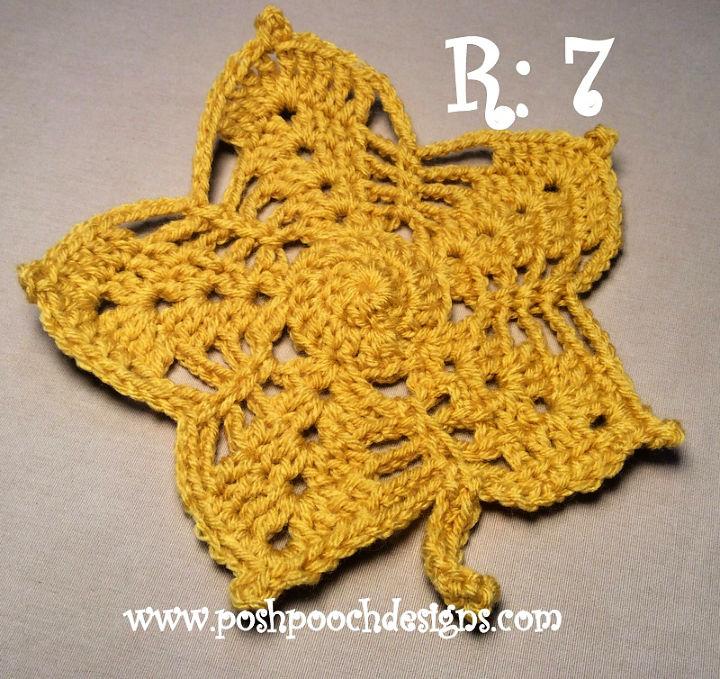 Maple Leaf Crochet Pattern