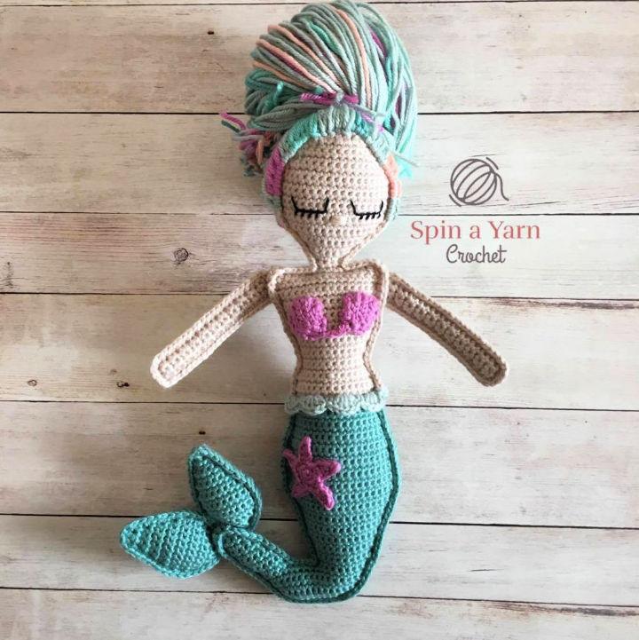 Ragdoll Mermaid Free Crochet Pattern