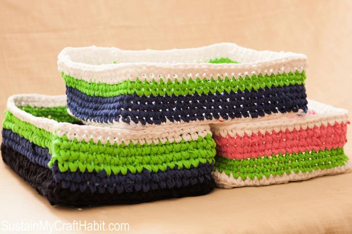 30 Free Crochet Basket Pattern for Better Storage Options