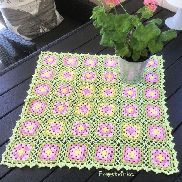 25 Free Crochet Tablecloth Patterns - crochet tablecloth pattern free
