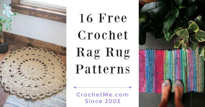How to Crochet Rag Rugs