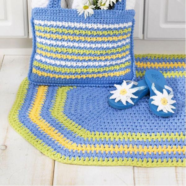 8 Free Crochet Oval Rug Pattern