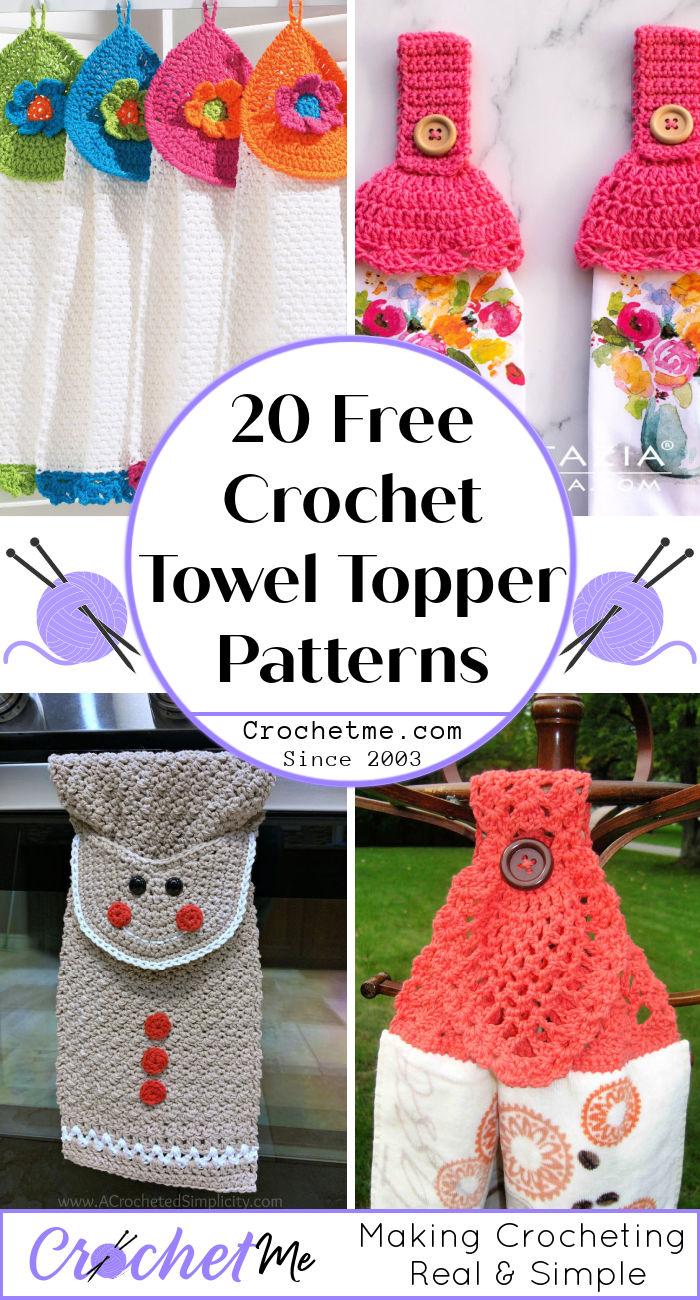 20 Unique Free Crochet Towel Topper Patterns
