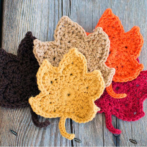 25 Free Crochet Leaf Pattern with PDF to Download and Step by Step Instructions