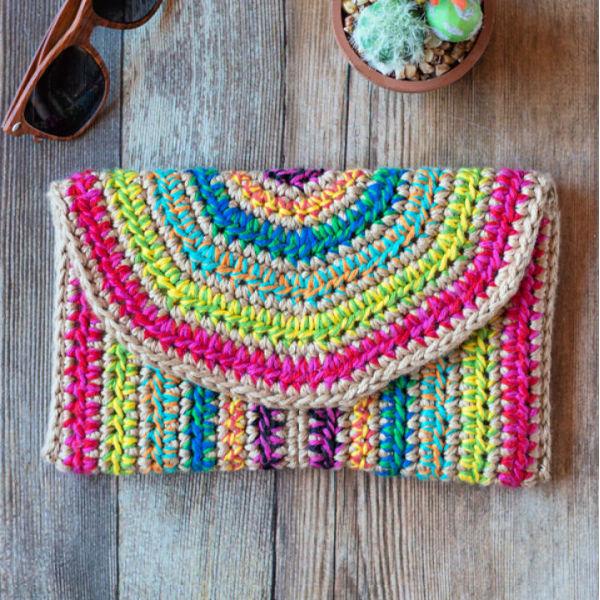 15 Free Crochet Clutch Patterns15 Free Crochet Clutch Patterns -Crochet Clutch Bag Pattern