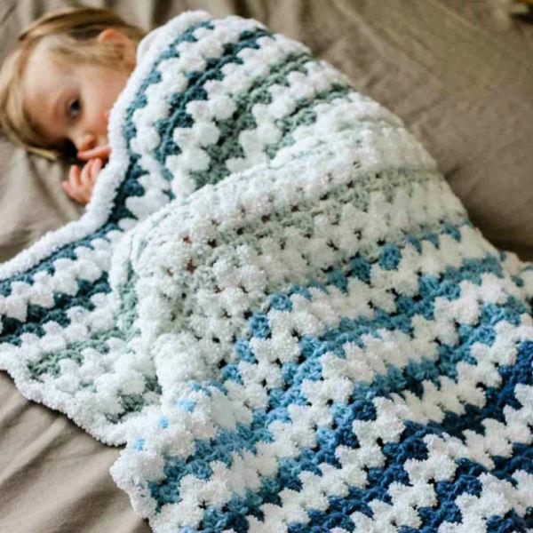 20 Easy Double Crochet Baby Blanket Patterns