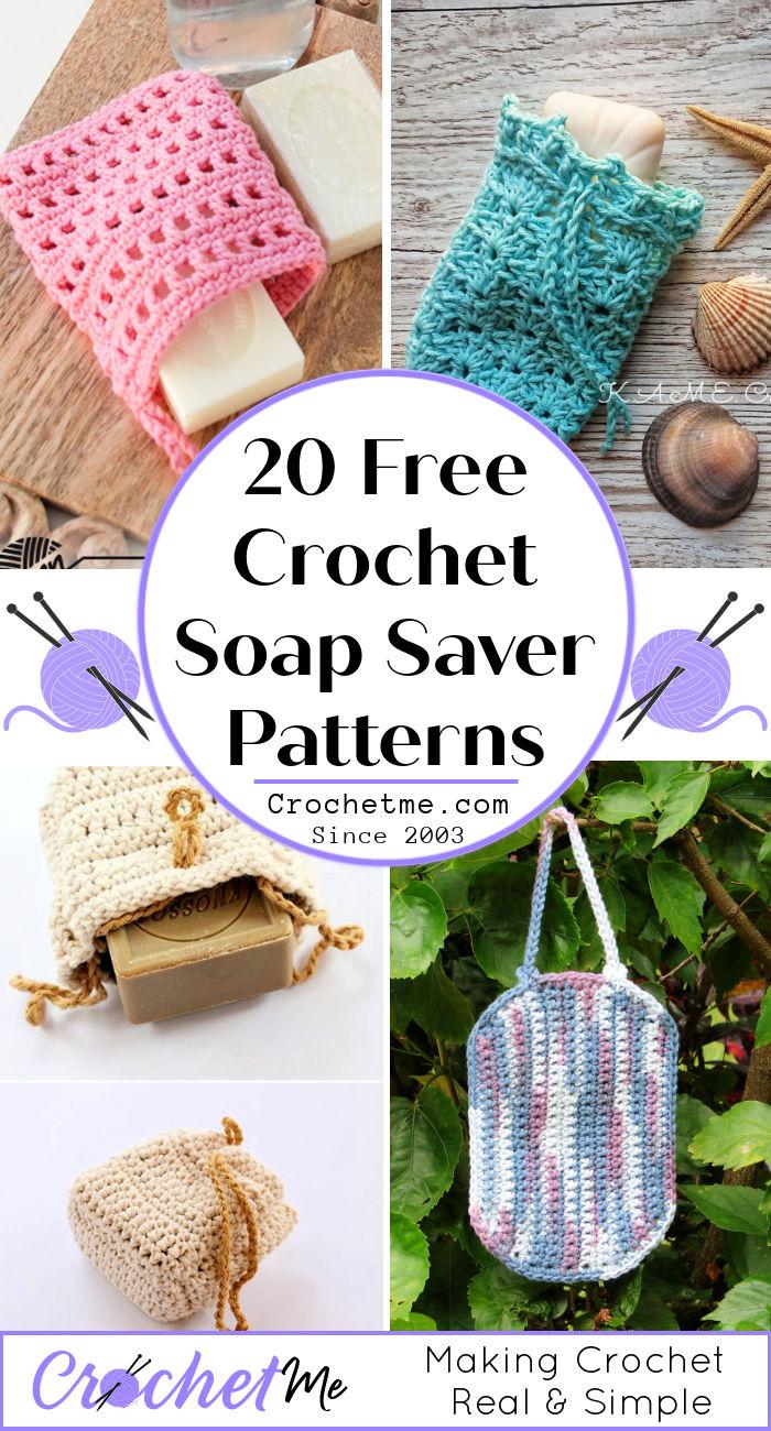 20 Free Crochet Soap Saver Patterns