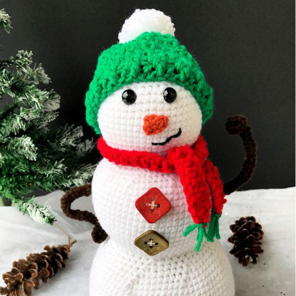 25 Free Crochet Snowman Pattern