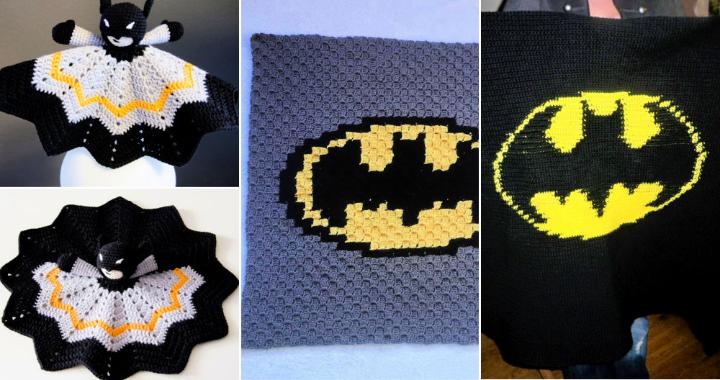 7 Free Crochet Batman Blanket Pattern - Crochet Me