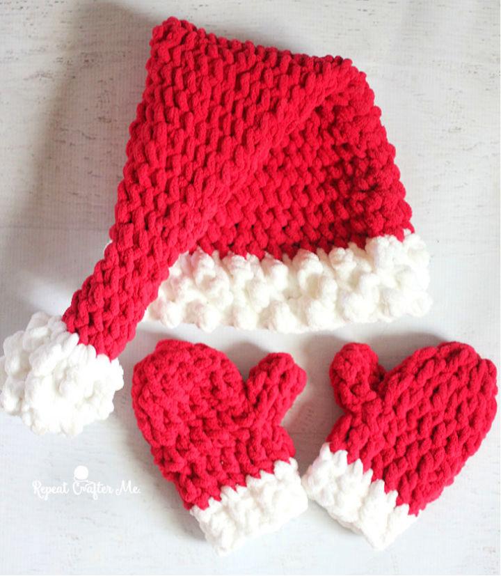 Bernat Blanket Crochet Mittens