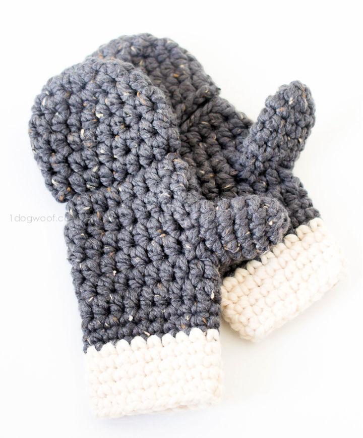 Millbrook Chunky Crochet Mittens