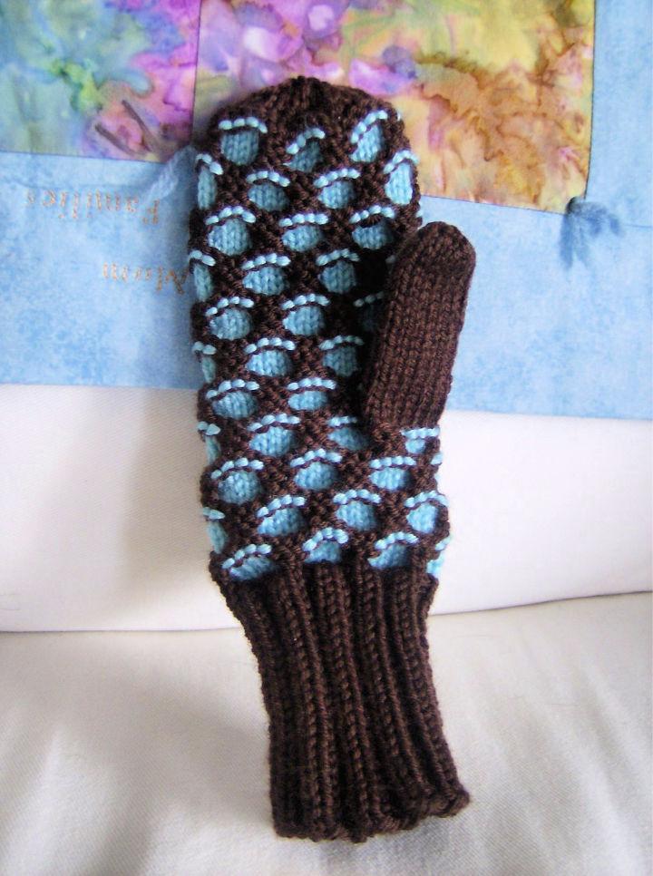 Newfie Mittens Crochet Pattern