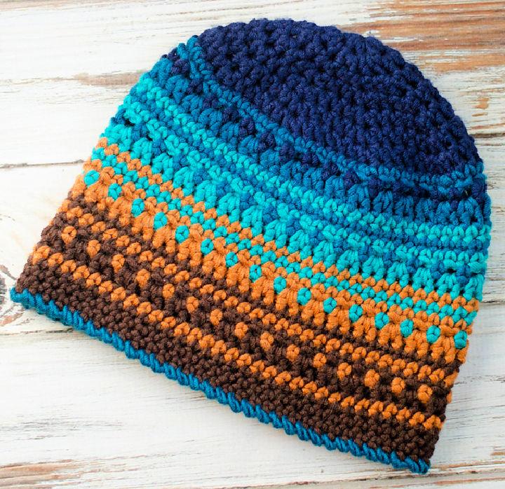 Big Bay Beanie Crochet Pattern