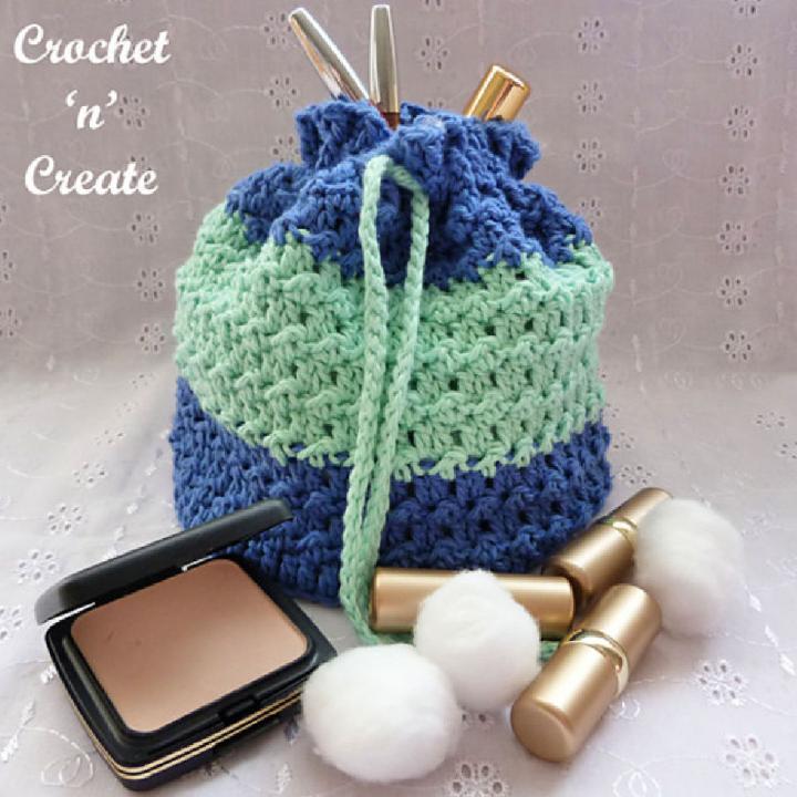 Crochet Makeup Bag Pattern