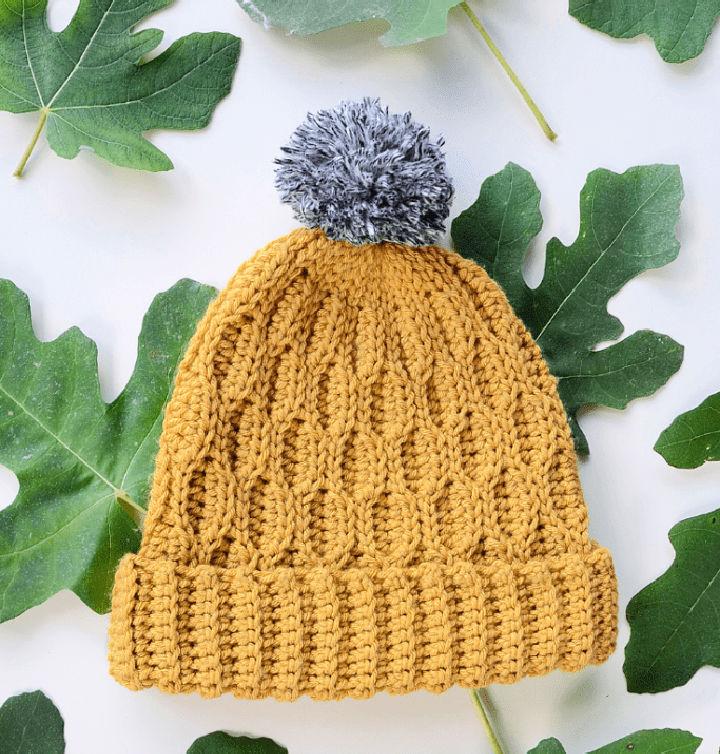 Crochet The Wave Beanie