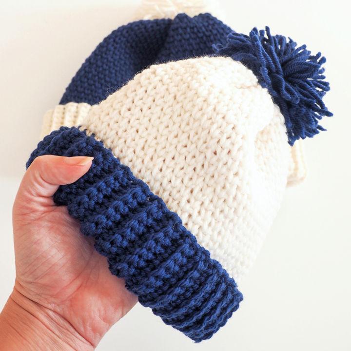 Family Beanie Hats Crochet Pattern