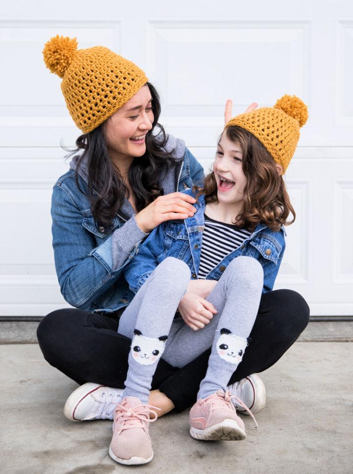 How to Crochet in the Round and Make a Beanie