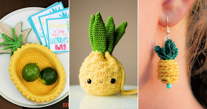 pineapple crochet bolsa free pattern