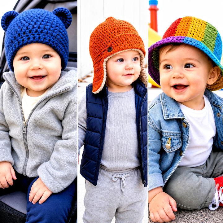15 12 Month Old Crochet Hat Outfit Ideas for Cozy Baby Days