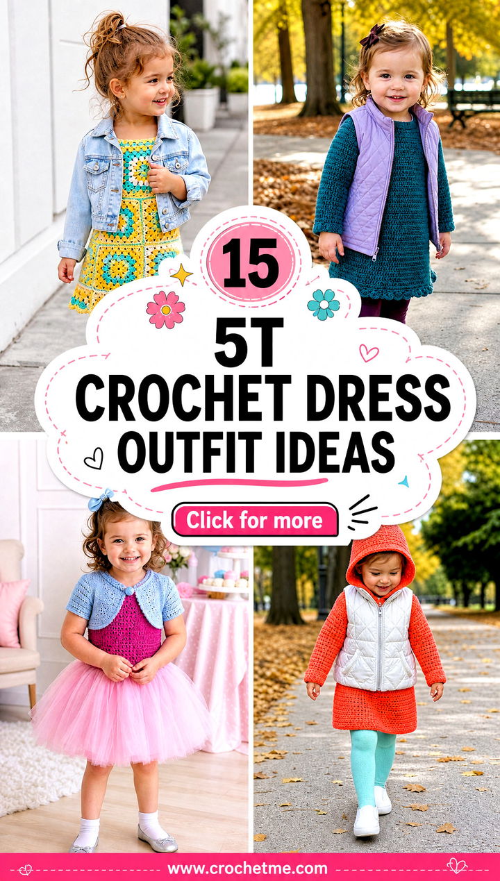 15 5T Crochet Dress outfit ideas - 15 5T Crochet Dress outfit ideas