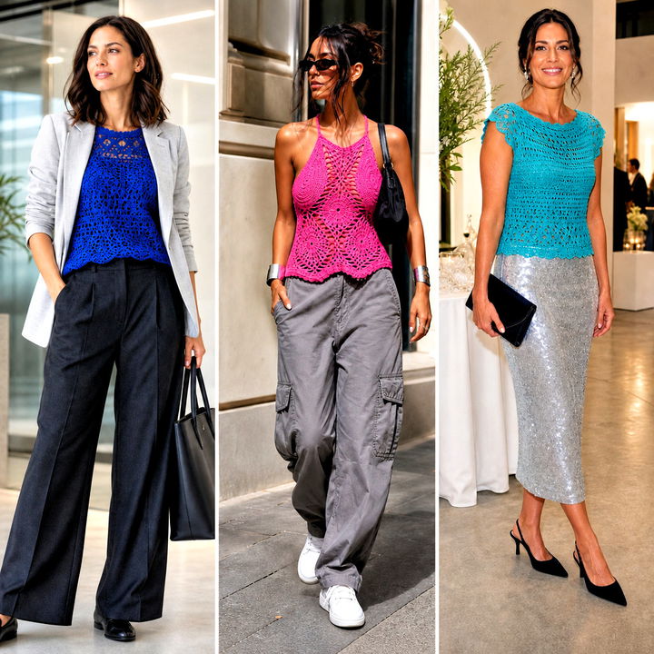 15 Agatha Crochet Top Outfit Ideas for Polished Summer Style