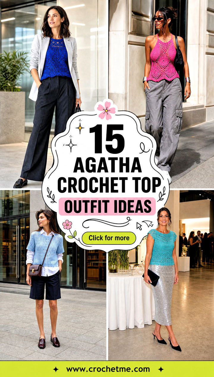 15 Agatha Crochet Top outfit ideas - 15 Agatha Crochet Top outfit ideas
