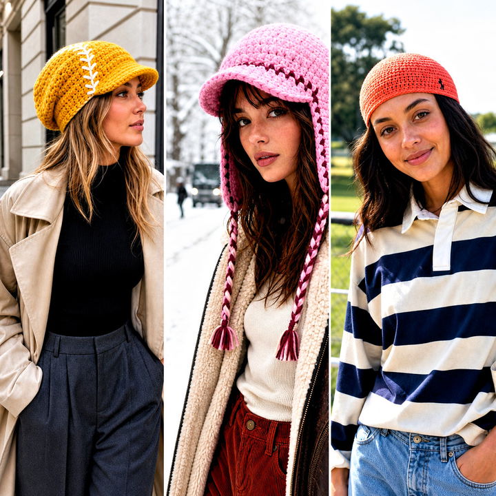 15 Baseball Crochet Beanie Outfit Ideas for Game Day Style