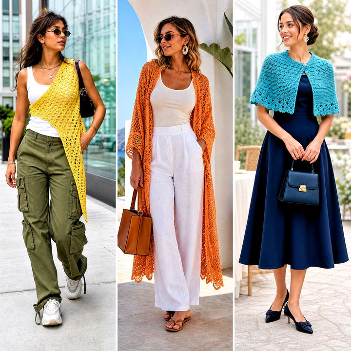 15 Beginner Crochet Wrap Outfit Ideas for Effortless Layers