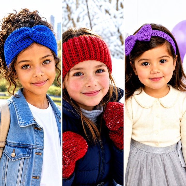 15 Childrens Crochet Headband Outfit Ideas for Playful Looks