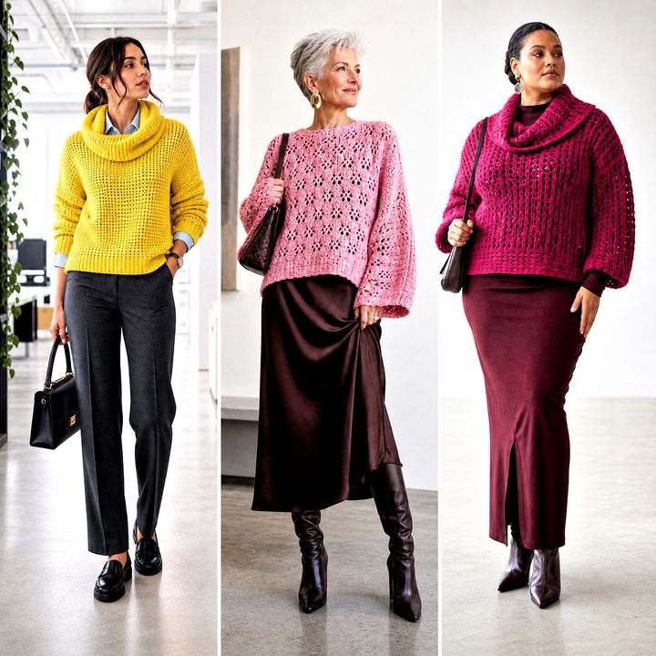 15 Crochet Azel Pullover Outfit Ideas for Cozy Layered Style