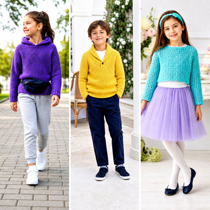 15 Crochet Childs Sweater Outfit Ideas for Cozy Everyday Style