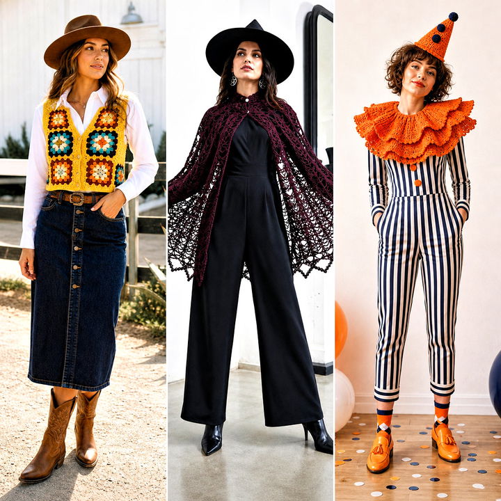 15 Crochet Costume Outfit Ideas for Creative Party Looks