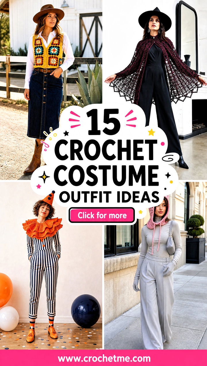 15 Crochet Costume outfit ideas - 15 Crochet Costume outfit ideas
