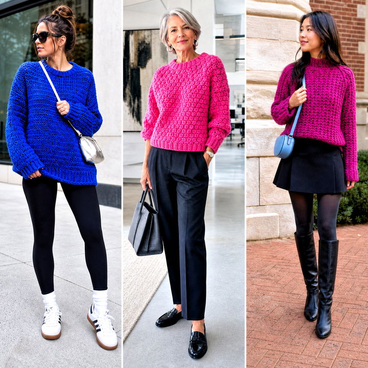 15 Crochet Couch Sweater Outfit Ideas for Cozy Nights