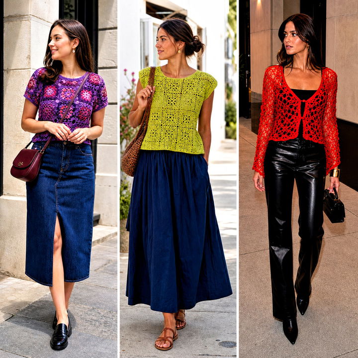 15 Crochet Crazy Love Top Outfit Ideas for Festival Style