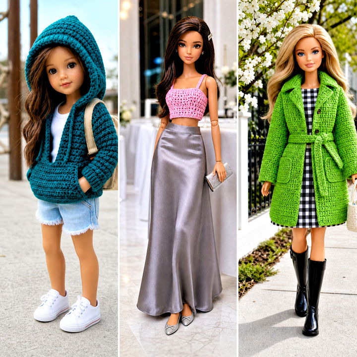 15 Crochet Doll Clothes English Outfit Ideas for Beginners