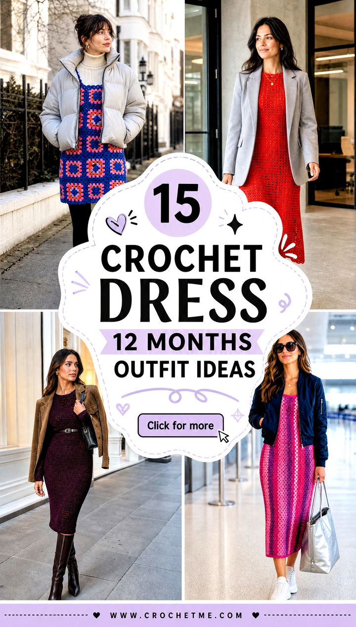15 Crochet Dress 12 Months outfit ideas - 15 Crochet Dress 12 Months outfit ideas