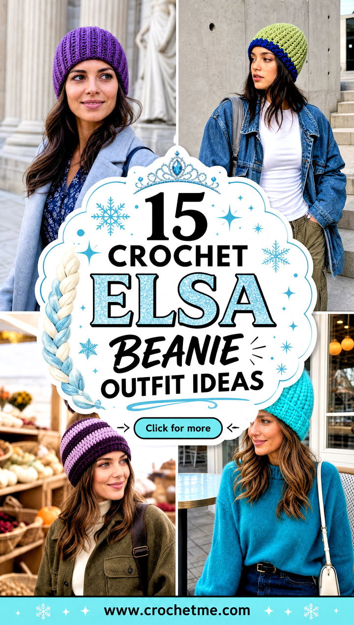 15 Crochet Elsa Beanie outfit ideas - 15 Crochet Elsa Beanie outfit ideas