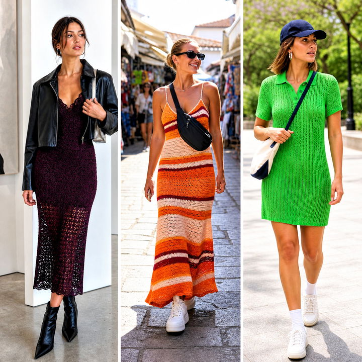 15 Crochet Fabric Dress Outfit Ideas for Creative Summer Style