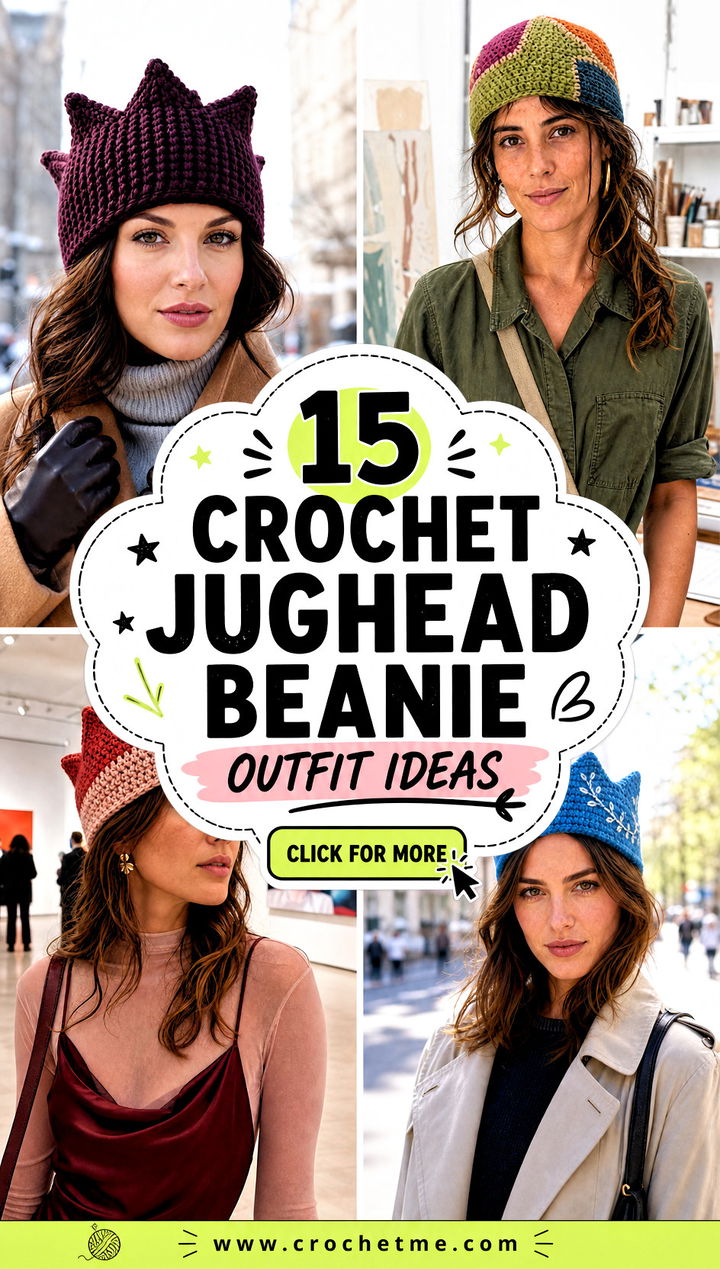 15 Crochet Jughead Beanie outfit ideas - 15 Crochet Jughead Beanie outfit ideas