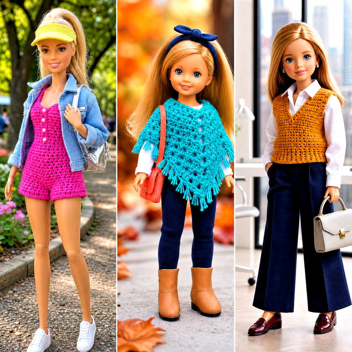 15 Crochet Kelly Doll Clothes and Outfit Ideas Kids Will Love