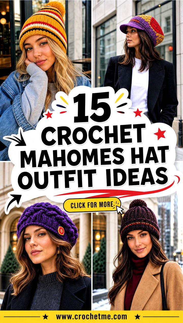 15 Crochet Mahomes Hat outfit ideas - 15 Crochet Mahomes Hat outfit ideas