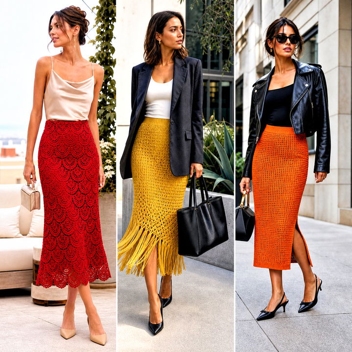 15 Crochet Maid Skirt Outfit Ideas for Playful Style Fans