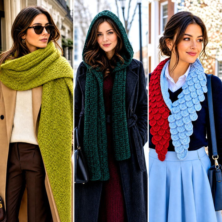 15 Crochet Natsu Scarf Outfit Ideas for Anime-Inspired Looks