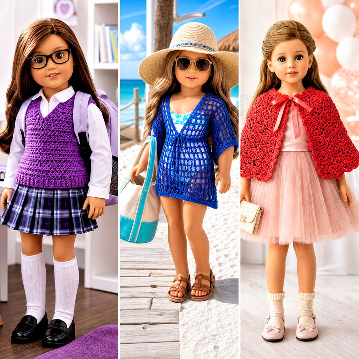 15 Crochet Our Generation Doll Clothes and Outfit Ideas to Try